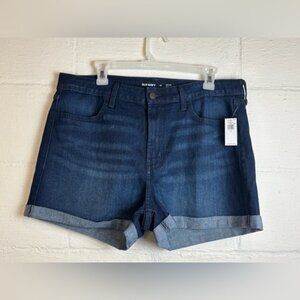 NWT Old Navy Woman’s Plus Size Hi-Rise WOW Denim Chic Casual Jean Shorts Size 14